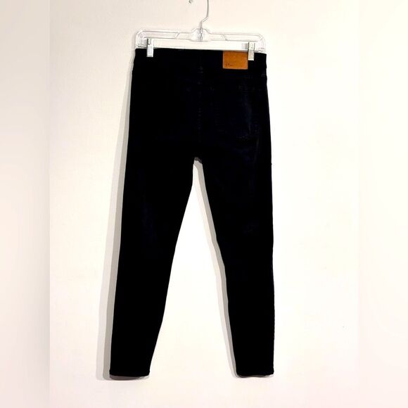 J. Crew | Women’s Black 9” Rise Toothpick Skinny Jeans Stretch Size 28 - Picture 2 of 16